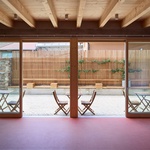 Průhled z jógového studia. Foto: Radek Úlehla