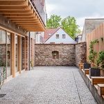 Průhled atriem od průjezdu. Foto: Radek Úlehla