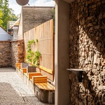 Průhled atriem od průjezdu. Foto: Radek Úlehla