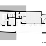 Půdorys 1.NP. Zdroj: STUDIO MATĚJ ŠEBEK ARCHITEKTI