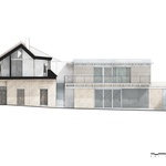 Řezopohled. Zdroj: STUDIO MATĚJ ŠEBEK ARCHITEKTI