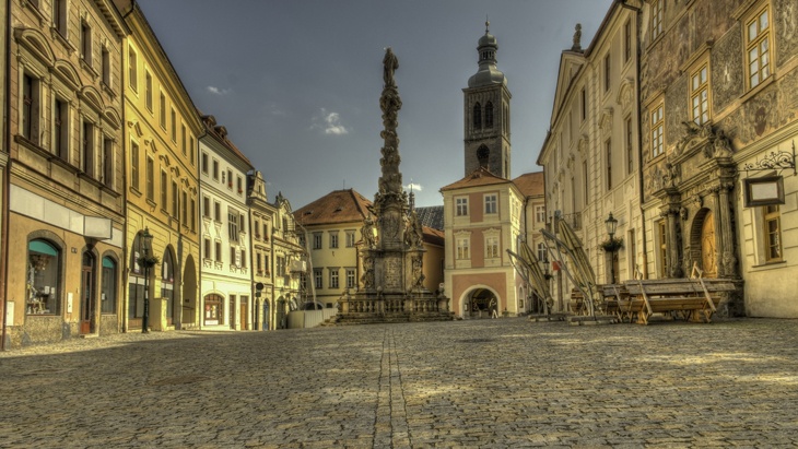 Při opravě Dačického domu byly objeveny unikátní gotické dlaždice