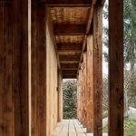 Vnější ochoz přístavby. Foto: Radek Úlehla