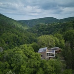 Letecký pohled od jihu. Foto: Radek Úlehla