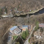 Letecký pohled od jihovýchodu. Foto: Radek Úlehla