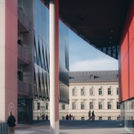 Reálný pohled z mezi objekty. Foto: Fabrice Fouillet, Lukáš Kenji Vrábel, Pavel Barták, Skyworker Reálný pohled z mezi objekty. Foto: Fabrice Fouillet, Lukáš Kenji Vrábel, Pavel Barták, Skyworker