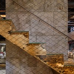 Detail schodišťového tělesa. Foto: BoysPlayNice Detail schodišťového tělesa. Foto: BoysPlayNice