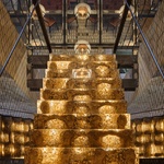 Detail schodišťového tělesa. Foto: BoysPlayNice Detail schodišťového tělesa. Foto: BoysPlayNice