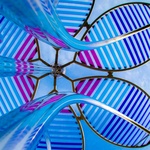 Květy na sněhu? Pohádkovou představu změnili v realitu. Vypadají kouzelně a přináší radost. Zdroj: TILT