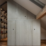 Střední místnost patra s kuchyňkou. Foto: Tomáš Slavík