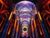 Foto: AURA Grace Cathedral, Moment Factory