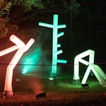 Vánoční výzdoba v Třebíči. Zdroj: Signal Festival a Galerie hlavního města Prahy (GHMP) Vánoční výzdoba v Třebíči. Zdroj: Signal Festival a Galerie hlavního města Prahy (GHMP)