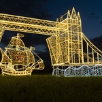 Světelná výstava Srdce Evropy ve Žlutých lázních. Zdroj: společnost Decoled Světelná výstava Srdce Evropy ve Žlutých lázních. Zdroj: společnost Decoled