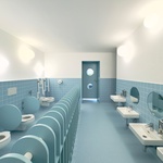 Hygienické zařízení. Foto: Ondřej Tylčer