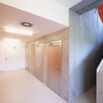 Chodba zázemí. Foto: Ondřej Tylčer