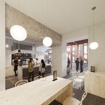 Secesní architektura Josefa Fanty a modernizace nádražní budovy v Praze. Zdroj: Správa železnic, DigiTry Art Technologies