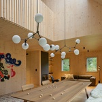 Hlavní obytná místnost, jídelna, obývák – 1.NP. Foto: BoysPlayNice Hlavní obytná místnost, jídelna, obývák – 1.NP. Foto: BoysPlayNice