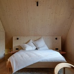 Ložnice s pracovnou – 2.NP. Foto: BoysPlayNice Ložnice s pracovnou – 2.NP. Foto: BoysPlayNice