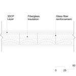 Detail stěny Zdroj: Studio ODA Architects, Coral Architects