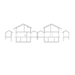 Zahuštění zástavby v praxi ukazuje netradiční bydlení z Německa. Zdroj:  Buero Wagner