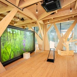 Dům přírody Hodonínské Dúbravy. Adapterra Awards 2025 – finalisté. Zdroj: Nadace Partnerství (Vojta Herout)