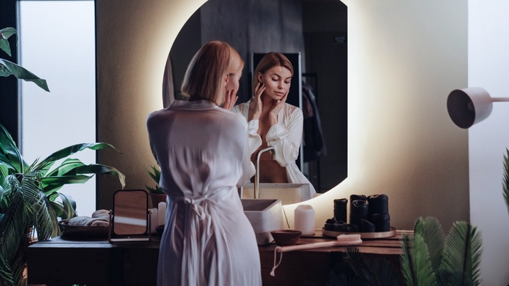 Kruhové zrcadlo. Zdroj: Zrcadlomat