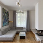 Hlavní obytná místnost 1.NP. Foto: Radek Úlehla