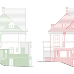 Pohled západní. Zdroj: Atelier Hajný