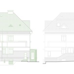 Pohled severní. Zdroj: Atelier Hajný