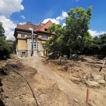 Původní stav, pohled jižní. Zdroj: Atelier Hajný