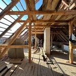 Původní stav, podkroví. Zdroj: Atelier Hajný