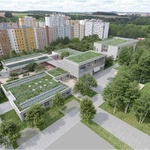 Mezigenerační centrum Osmička, Tábor, 1. místo, NEUHÄUSL HUNAL s. r. o.. Vítězné projekty ČKA. Zdroj: Česká komora architektů (ČKA)