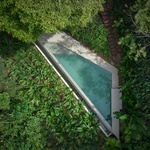 Pohled na bazén shora. Foto: BoysPlayNice