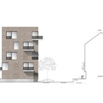 Pohled jihovýchodní. Zdroj: Studio mar.s architects