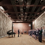 Invalidovna, interiér, zušebna. Zdroj: Národní památkový ústav (NPÚ)