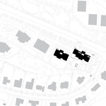 Situace. Zdroj: STUDIO KUBA & PILAŘ ARCHITEKTI Situace. Zdroj: STUDIO KUBA & PILAŘ ARCHITEKTI