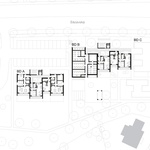 Půdorys 1.NP. Zdroj: STUDIO KUBA & PILAŘ ARCHITEKTI Půdorys 1.NP. Zdroj: STUDIO KUBA & PILAŘ ARCHITEKTI