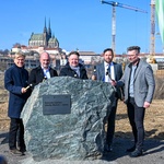 Základní kámen stavby Bulváru v Brně. Zdroj: archiv MMB