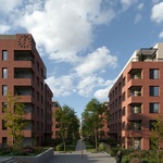 Proměna bývalého průmyslového areálu ve Vršovicích, rezidenční projekt Connect Vršovice. Foto: Neocity