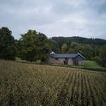 Pohled od komunikace. Foto: Radek Šrettr Úlehla