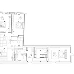 Půdorys řešení. Zdroj: STUDIO PLUS ONE ARCHITECTS