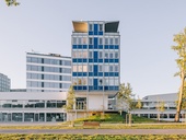 Panelárna v&nbsp;bývalém areálu Prefy v&nbsp;Holešovicích. Foto: Ondřej Bouška