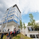 Panelárna s architekty. Foto: Dušan Vondra Panelárna s architekty. Foto: Dušan Vondra