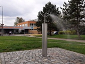 Jak ochladit město? V&nbsp;čem se liší mlžítko a&nbsp;osvěžítko? Foto: PVK, a.s.