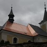 Kostel na Novém Hrádku z vlastních Cu šablon. Zdroj: archiv rodiny Dvořákových Kostel na Novém Hrádku z vlastních Cu šablon. Zdroj: archiv rodiny Dvořákových