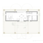 Půdorys řešení. Zdroj: STUDIO FACHA ARCHITEKTI Půdorys řešení. Zdroj: STUDIO FACHA ARCHITEKTI