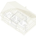 Axonometrie. Zdroj: STUDIO FACHA ARCHITEKTI Axonometrie. Zdroj: STUDIO FACHA ARCHITEKTI