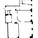 Půdorys před rekonstrukcí. Zdroj: Studio SENAA architekti s.r.o.