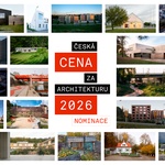 Pětadvacet nominovaných staveb pro 11. ročník České ceny za architekturu 2026. Zdroj: Česká komora architektů (ČKA) Pětadvacet nominovaných staveb pro 11. ročník České ceny za architekturu 2026. Zdroj: Česká komora architektů (ČKA)