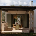 Pohled východní, pergola zezadu. Foto: Cosimo Calabrese, Duotono Fotografia